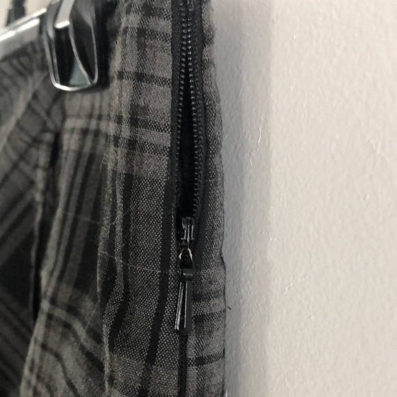 Vintage Midi Plaid Pencil Skirt Wide Waist Size 7 - Picture 4 of 6